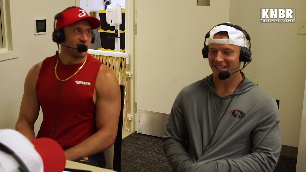 Christian McCaffrey & Kyle Juszczyk talk Madden, CMC & Olivia Culpo's wedding, & Super Bowl goals
