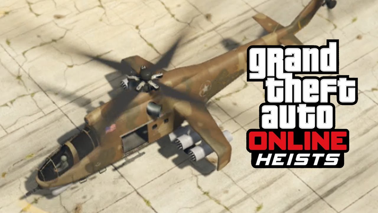 GTA 5 Online How To Unlock The SAVAGE Helicopter! New GTA 5 Heist Vehicles (GTA 5 Heist DLC)