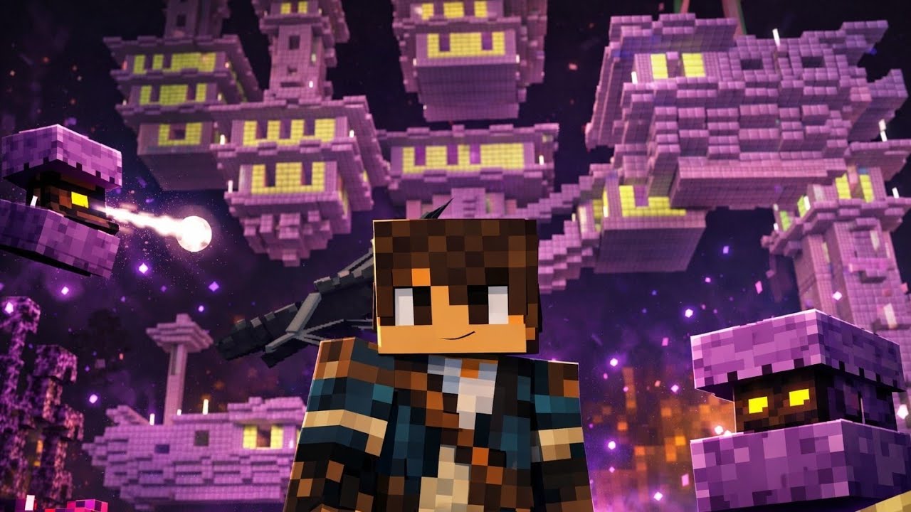 PART-3 Exploring End in Minecraft SkyBlock!! HINDI