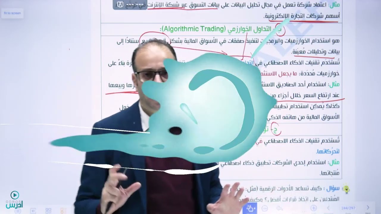 التكنولوجيا في الاسواق  - الاستاذ احمد صالح