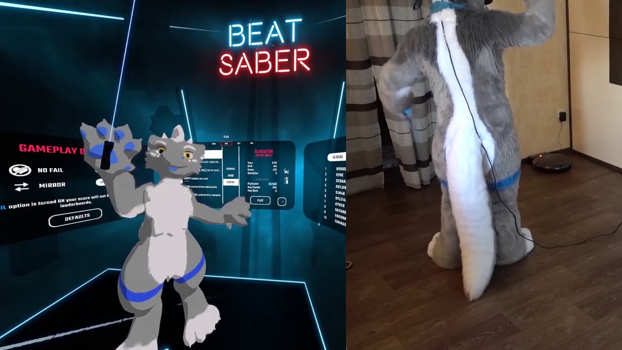 Rocky In VR - BeatSaber - Gladiator