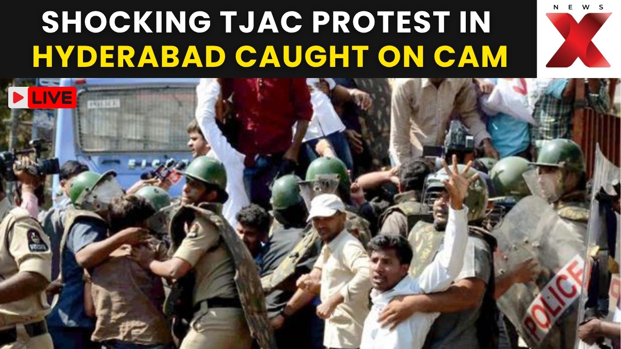 Hyderabad Protest LIVE: Statehood Activists Hold Protest, Protesters Detained | NewsX