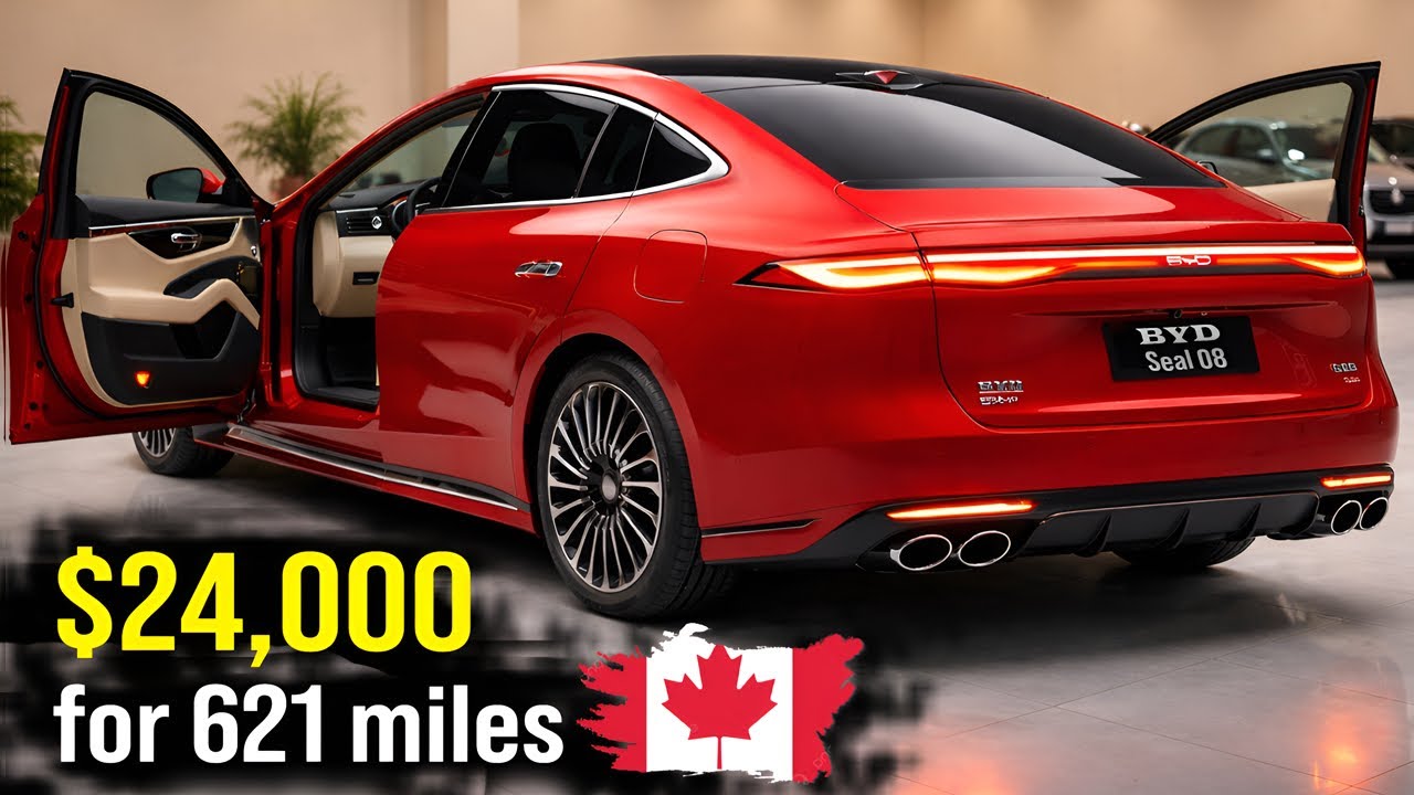 CANADA is in SHOCK! Elon Musk is going to Canada for the BYD Seal 08 2026!