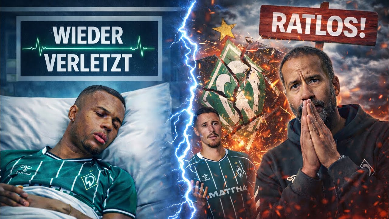 WERDER AM ABGRUND! Agu wieder verletzt — 13 Spiele ohne Sieg & keiner hat Antworten!