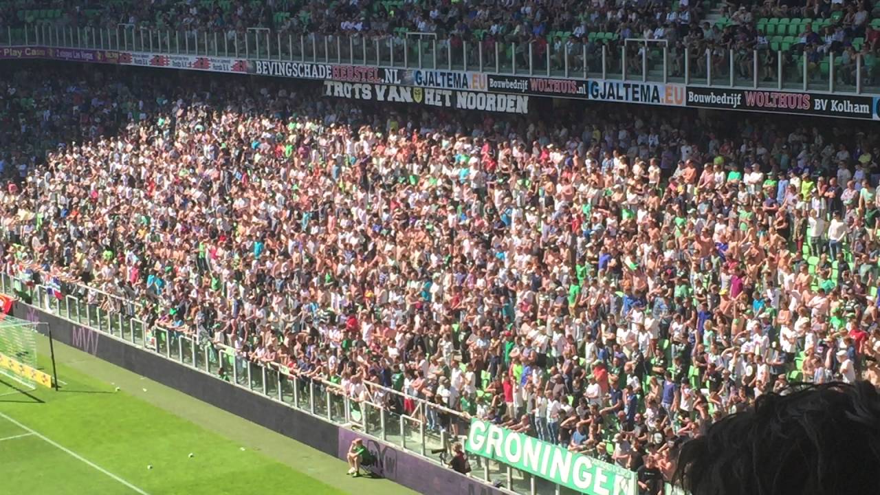 de euroborg ontploft na gelijkspel graafschap ajax 1-1