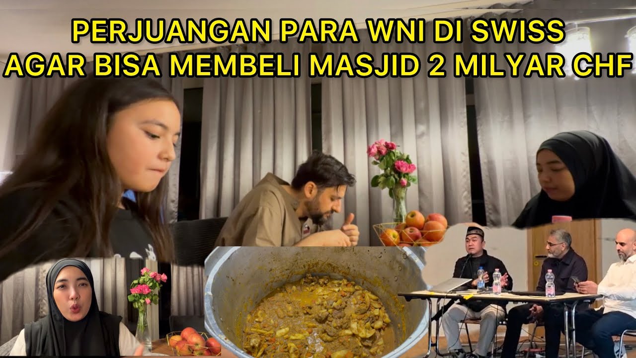 USAHA PARA WNI DI SWISS AGAR KEBELI MASJID SEHARGA 2 MILYAR CHF