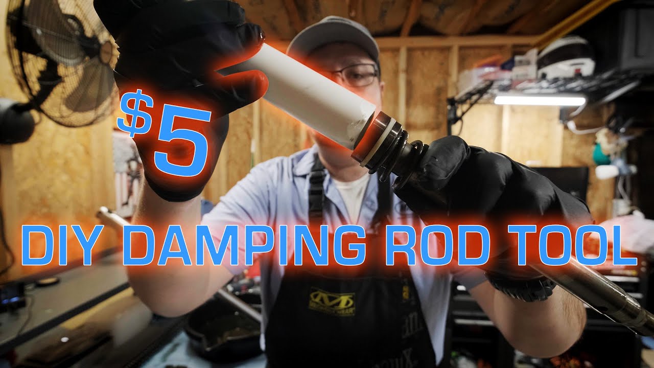 $5 DIY Damping Rod Tool for Motorcycle Forks