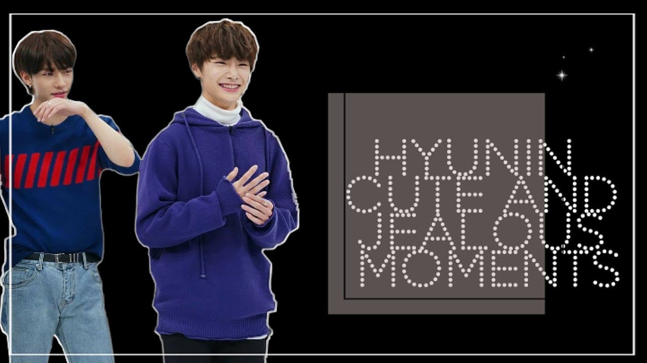 HYUNIN. Hyunjin and Jeongin cute and jealous moments|Stray Kids