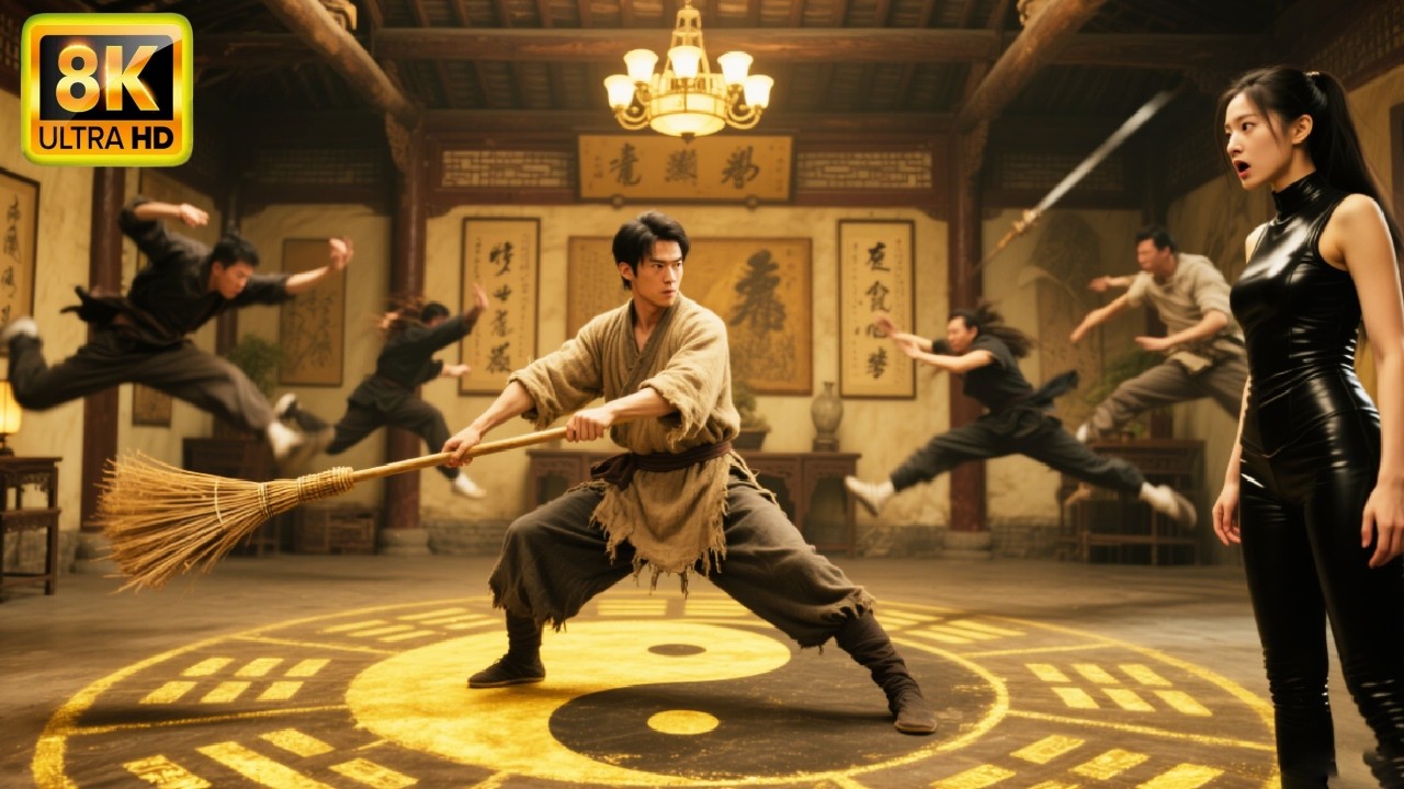 Celui qui a mangé gratuitement 5 ans au dojo... a vaincu d'un coup tous les maîtres ennemis !