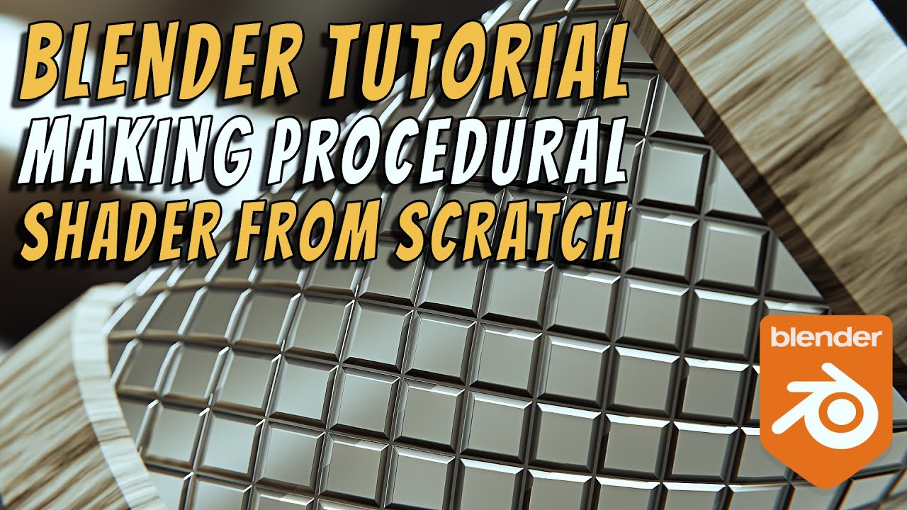 Создание рифленой поверхности с помощью процедурного шейдера #blendertutorial