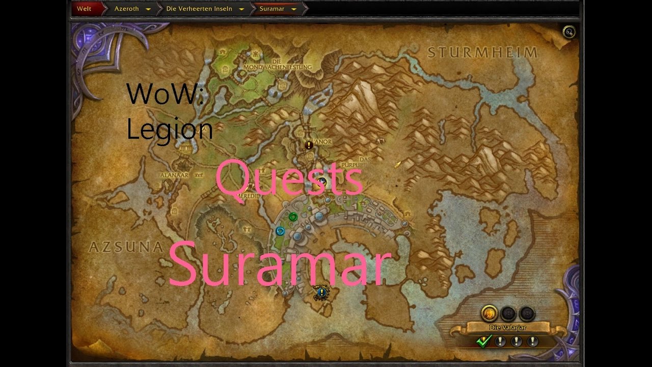 iZocke WoW: Legion Quests in Suramar #248 - Leylinienzuleitung: Die Falanaartiefen