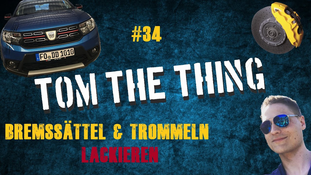 Dacia Sandero Stepway II Tutorial #34 Bremssattel + Trommeln lackieren [Foliatec Set]