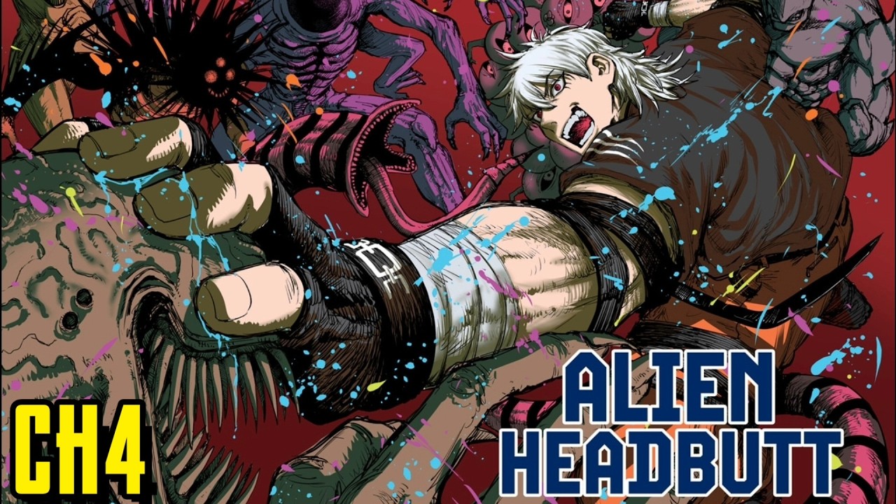 Ouga's Epic Battle Against the Colossal Alien - Alien Headbutt Chapter 4