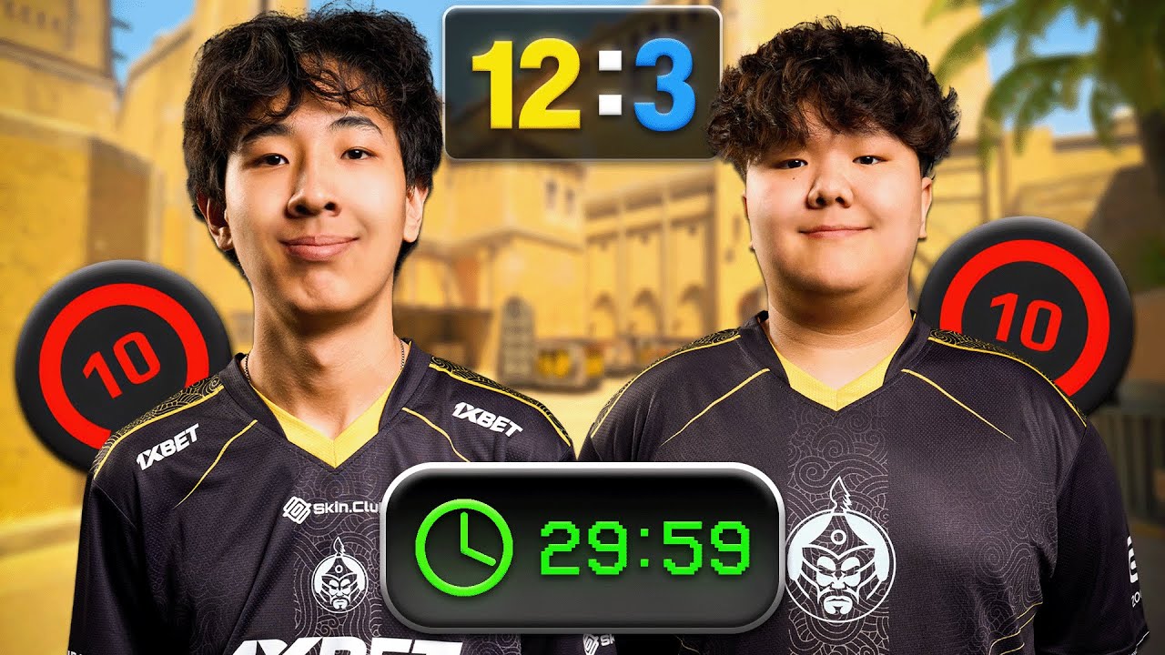 CAN SENZU & MZINHO SPEEDRUN FACEIT MATCH IN LESS THAN 30 MINUTES?