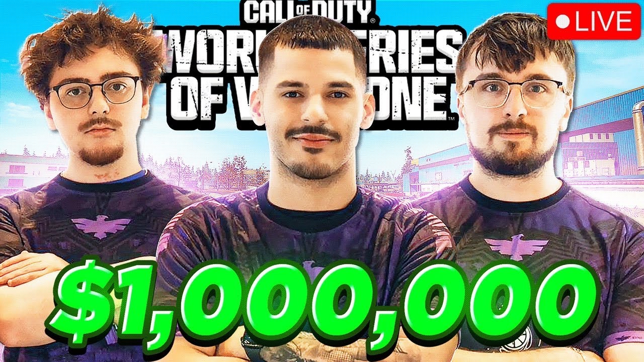 🔴LIVE - $1,000,000 World Series of Warzone W/@Destroy1 & Grimey