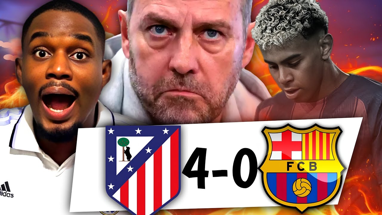 Atletico DESTROY Barcelona!😃Real Madrid Fan is FILLED WITH JOY