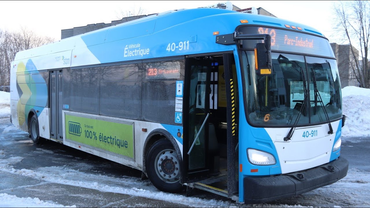 A Smooth Ride Abord STM 40-911 On the 213 (2020 New Flyer XE40)