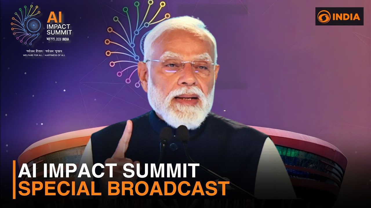 AI Impact Summit | Special Broadcast | DD India | Part 1