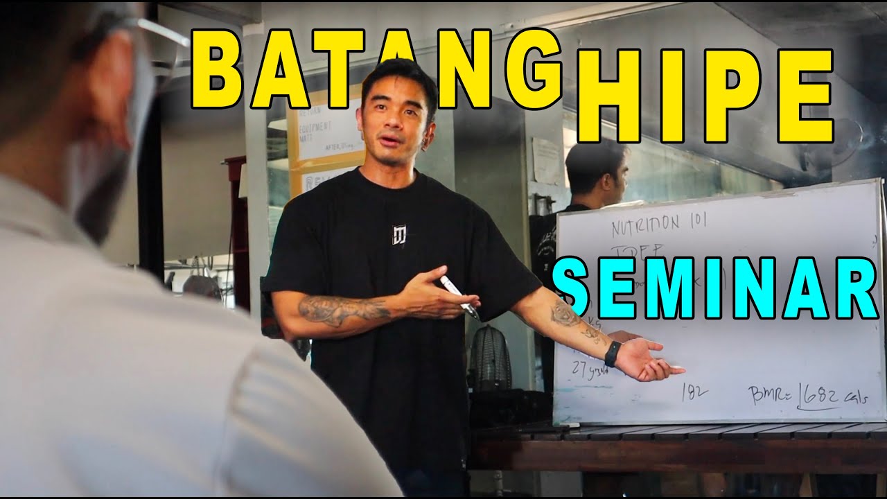 BATANG HIPE FITNESS SEMINAR! WITH NEW COACH WINS HIPE! PANO MAKUHA ANG CALORIES? How to Diet RIGHT