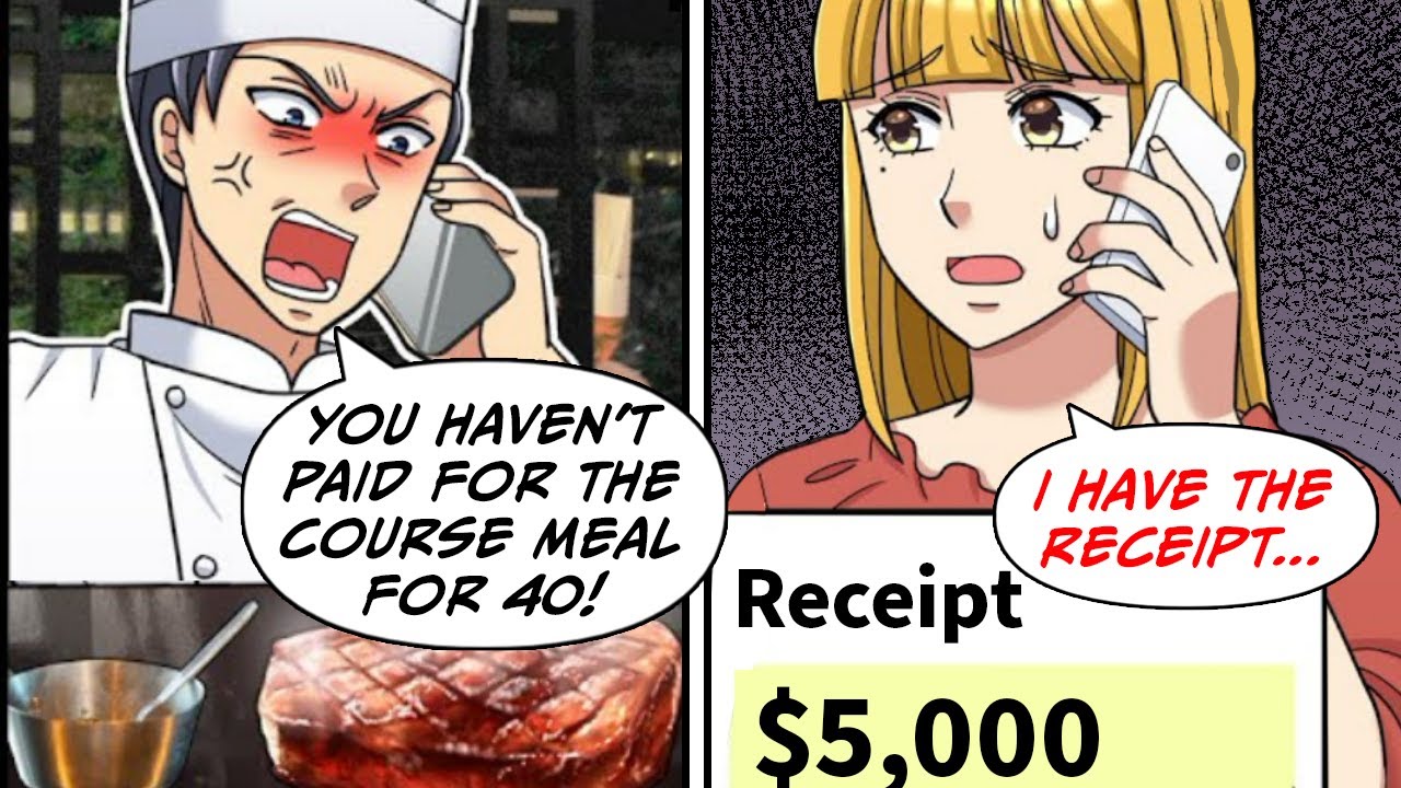 An expensive restaurant called me...