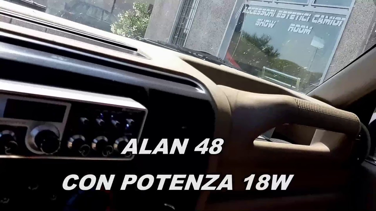 Installazione antenna CB e CB Alan 48 su Land Rover by Truck Point di Cremona