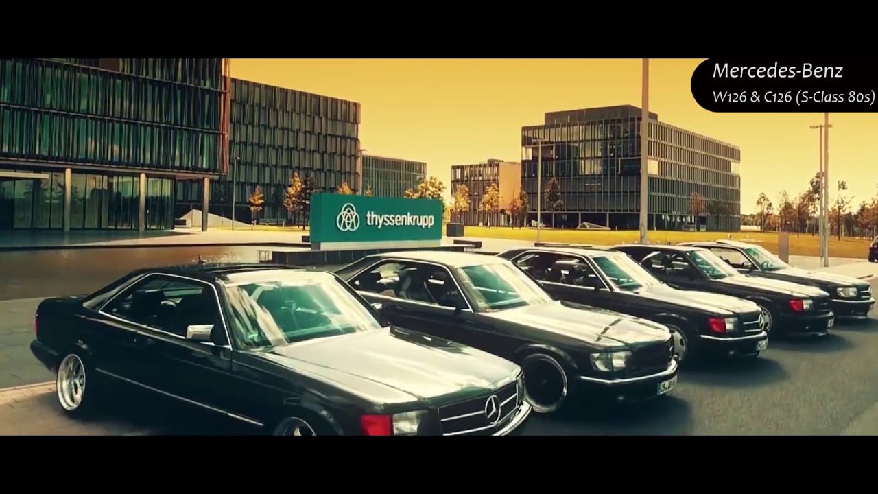 Mercedes-Benz W126 & C126 - S-Class 80s