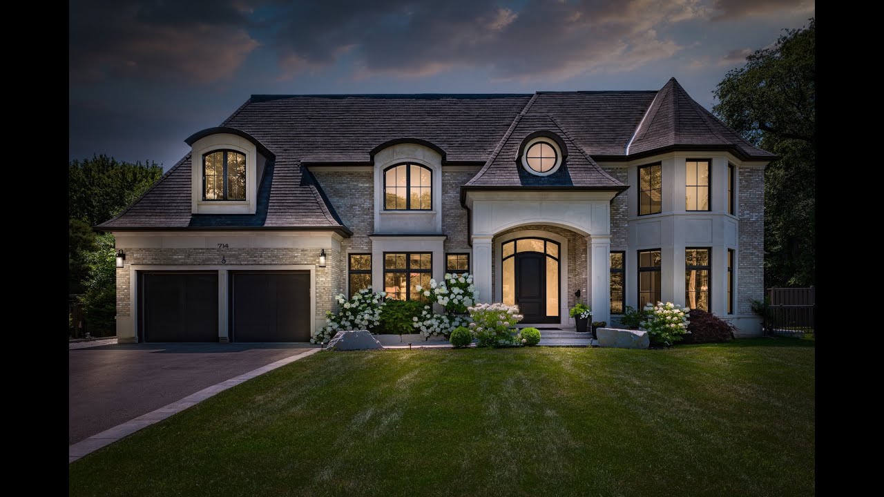 A French Chateau Inspired Estate in Lorne Park!