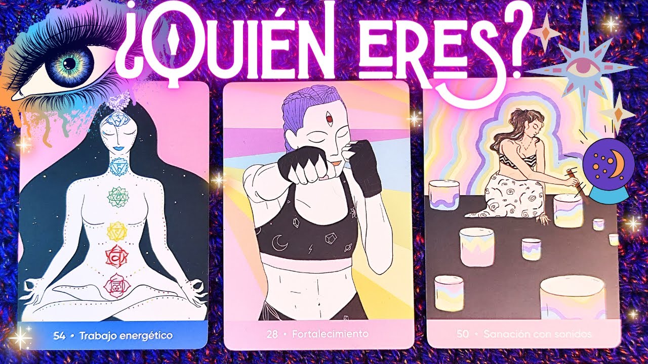 🔮¿QUIÉN ERES desde los OJOS de tus GUÍAS ESPIRITUALES?💜 🔮Tarot Interactivo⭐ Elige una carta
