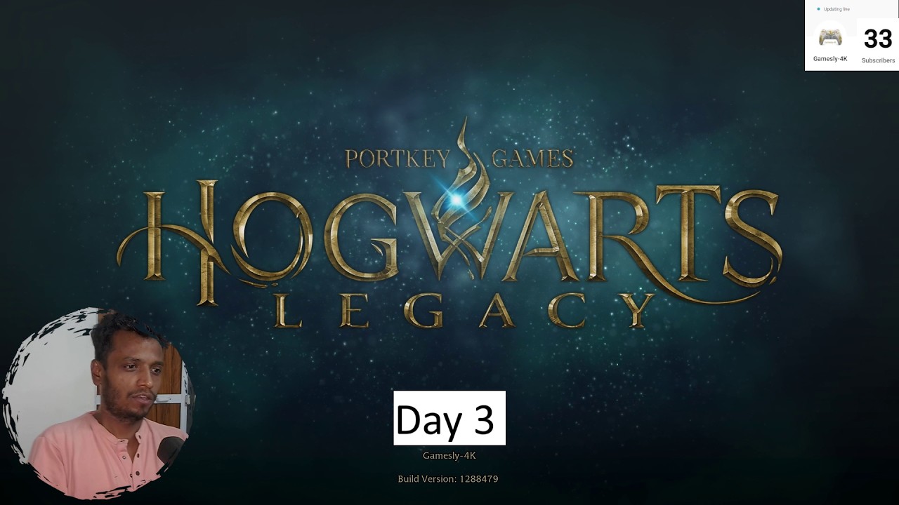LIVE 🔴 Hogwarts Legacy – Day 3 of 100 Day Challenge