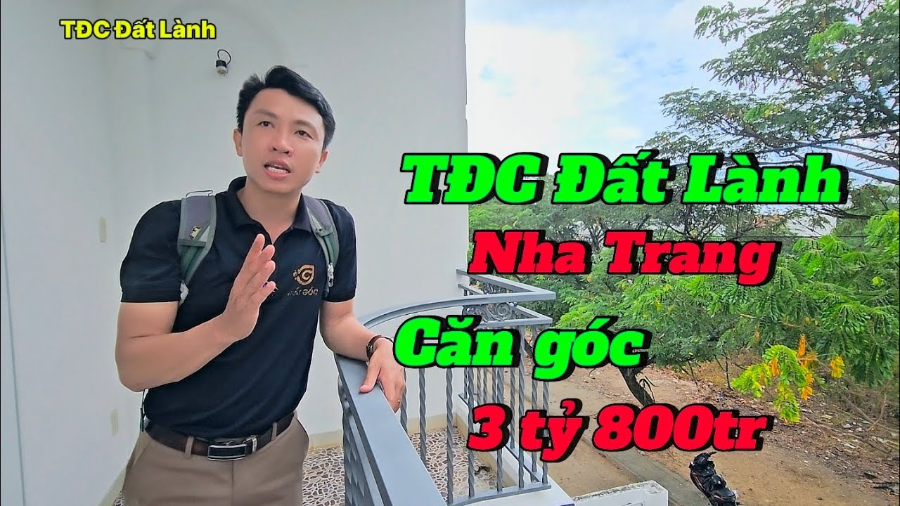 Bán căn góc 3,8ty TĐC Đất Lành tp Nha Trang _ chỉ 1 căn duy nhất còn sót lại có giá này #batdongsan 