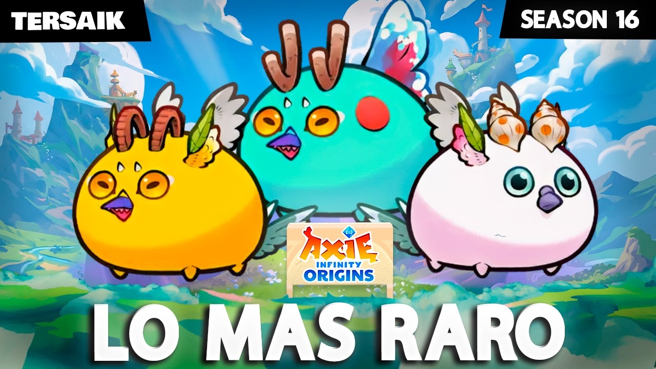 ESTE EQUIPO es el MAS RARO de ORIGIN | AXIE INFINITY