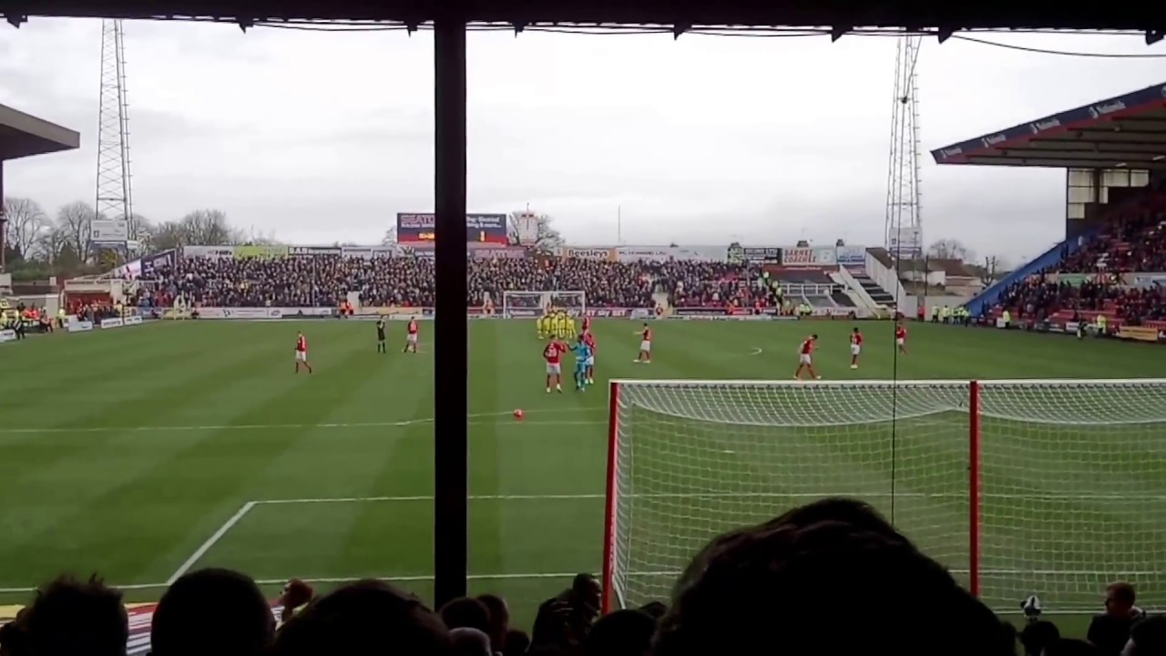 Swindon Fans Vs Oxford 05/02/17
