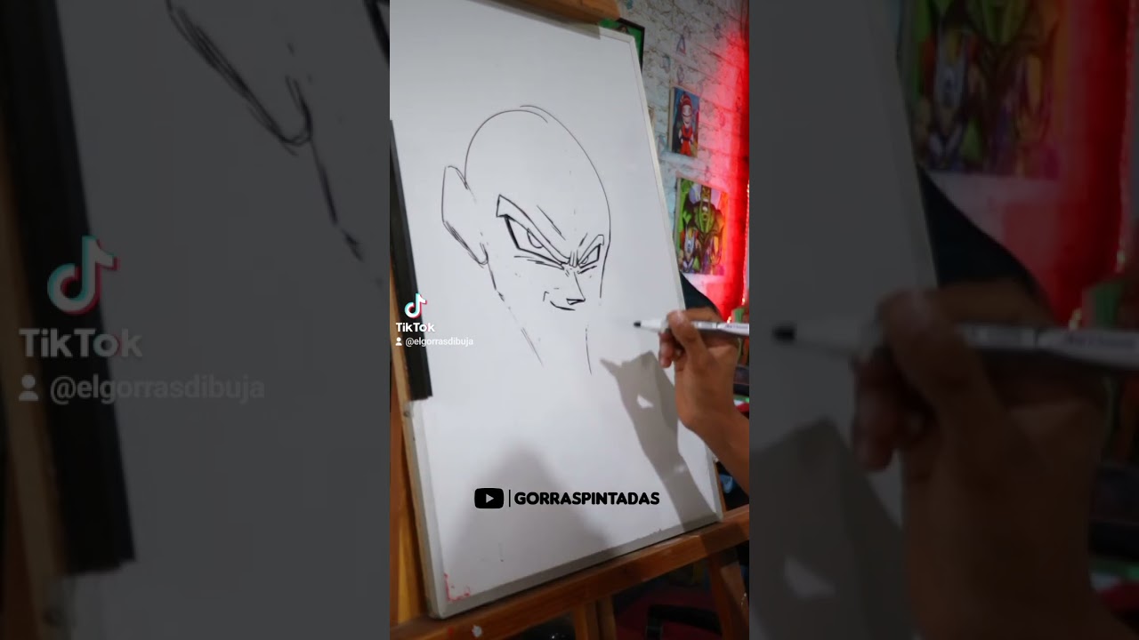 COMO DIBUJAR MAJIN VEGETA | TUTORIAL F&Aacute;CIL