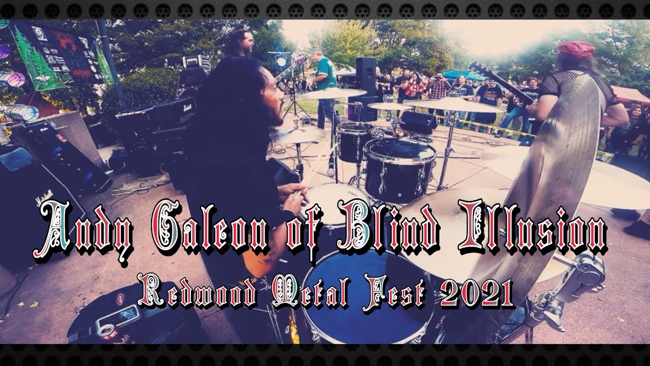 Andy Galeon of Blind Illusion (Drum Cam) 