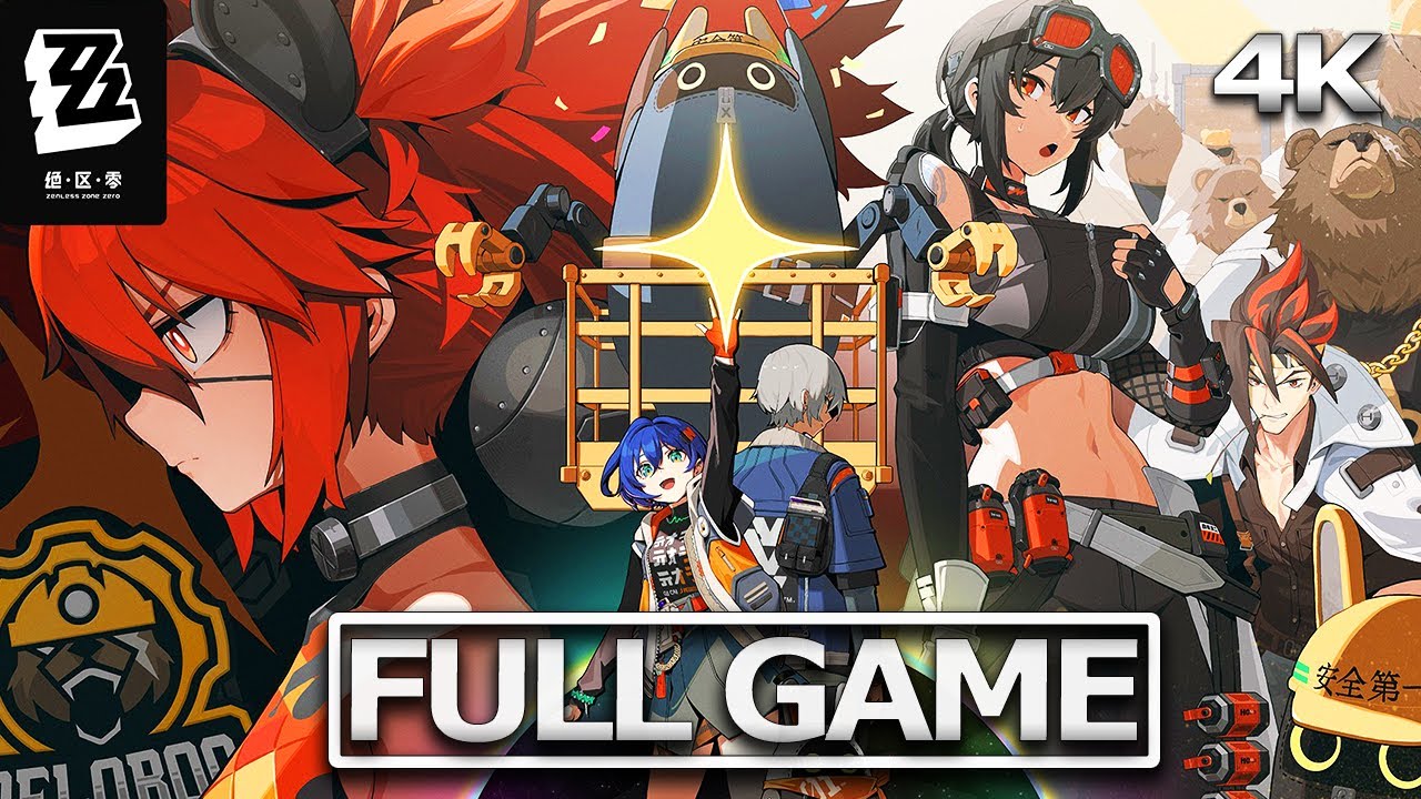 ZENLESS ZONE ZERO Full Gameplay Walkthrough / No Commentary【FULL GAME】4K UHD