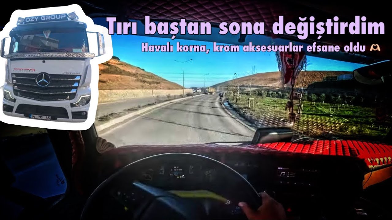 Hafriyata Bu Tır Çok Fazla  - Yeni Aksesuarlı Mercedes Actros 1845 ( Mutlaka İzle )