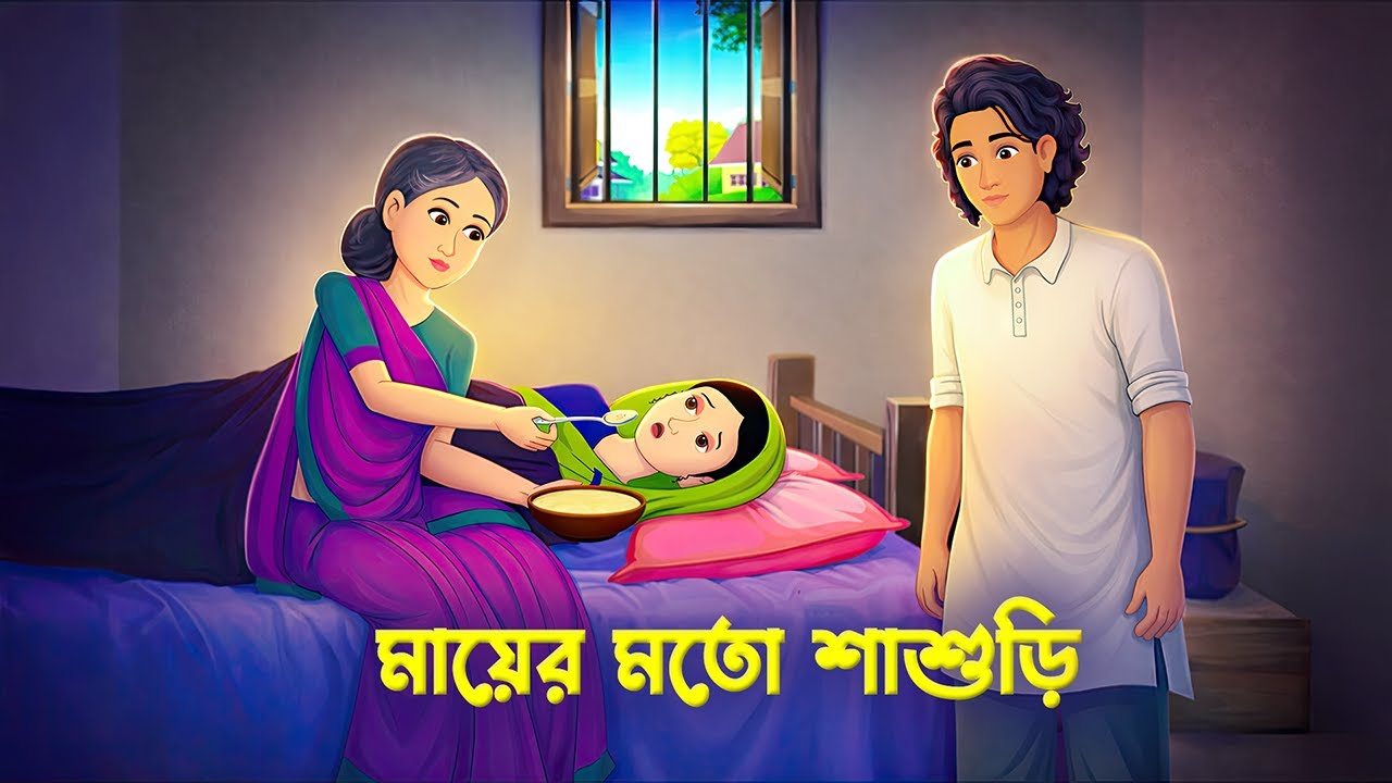 মায়ের মতো শাশুড়ি | Bow Sasurir Natok | Bengali Moral Story | Golpo Konna Cartoon
