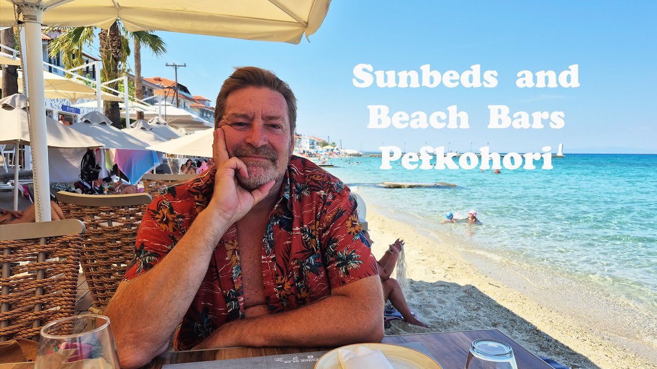 Pefkohori Halkidiki Sun Beds and Beach Bars