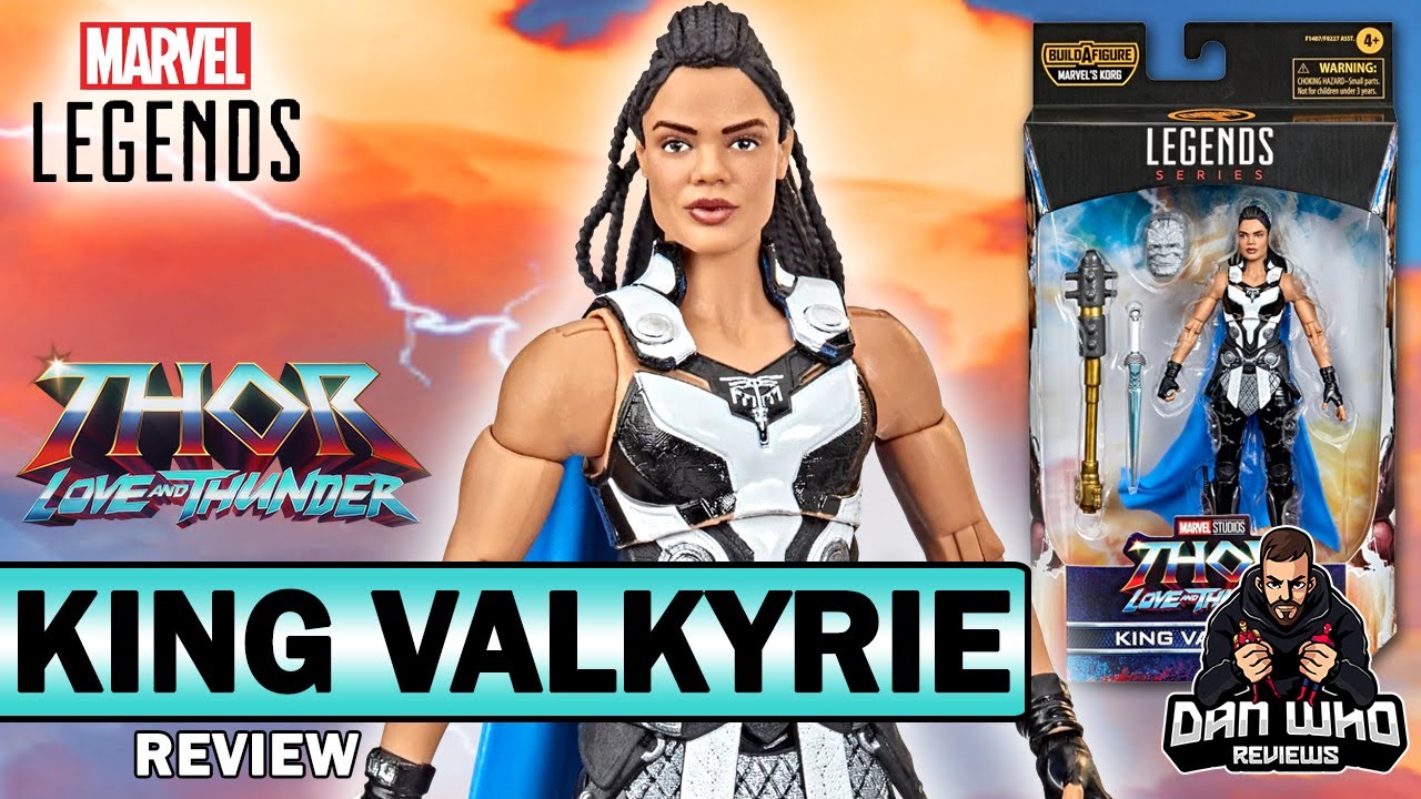 Marvel Legends King Valkyrie Thor Love & Thunder Korg BAF Wave Review