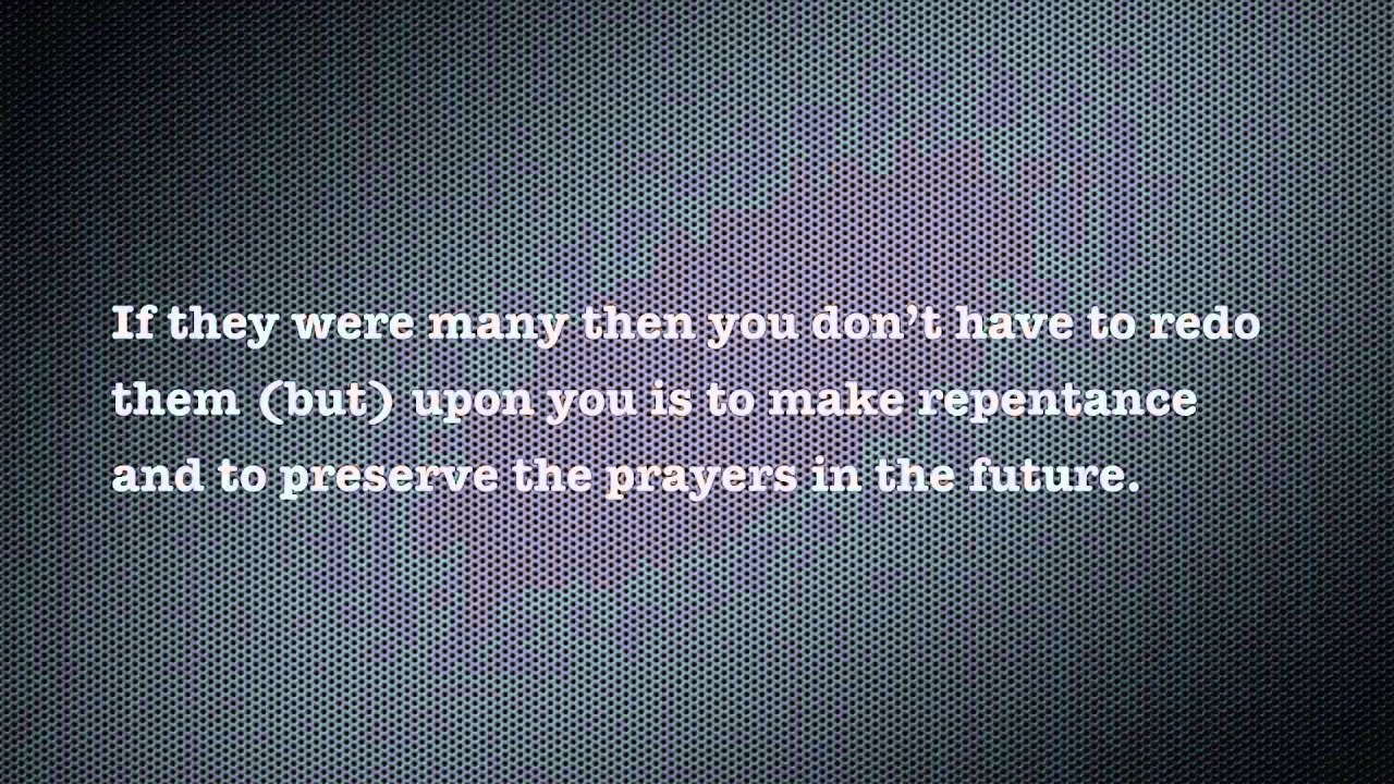 Making up missed obligatory prayers - Shaykh Fawzaan