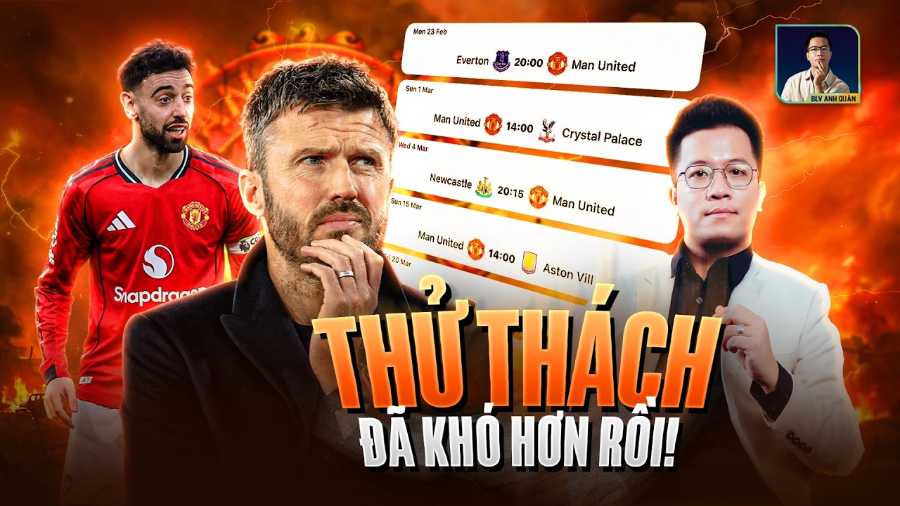 THE LOCKER ROOM | THỬ THÁCH CHO MAN UTD VÀ CARRICK ĐÃ DẦN KHÓ HƠN