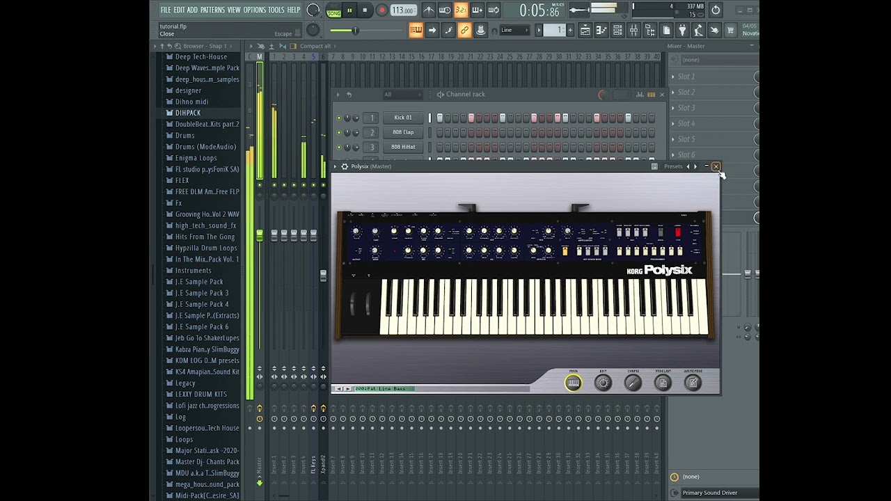 How to make deep house like The Godfathers in fl studio