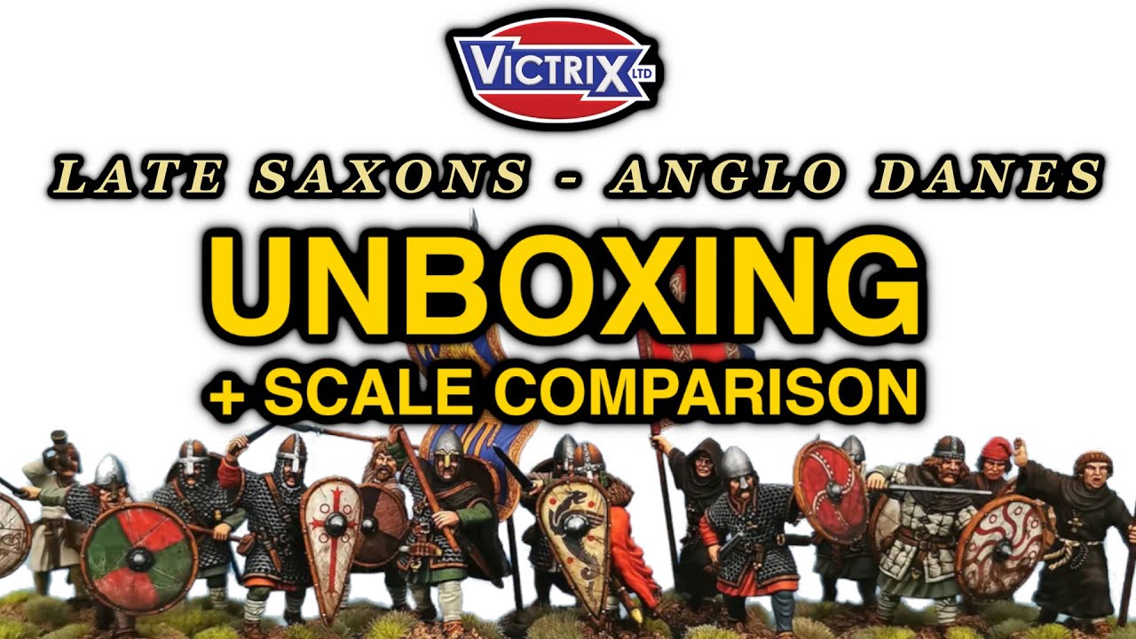 #unboxing Late Saxons by Victrix Ltd + Scale Comparison #historical #darkages #28mmminiatures