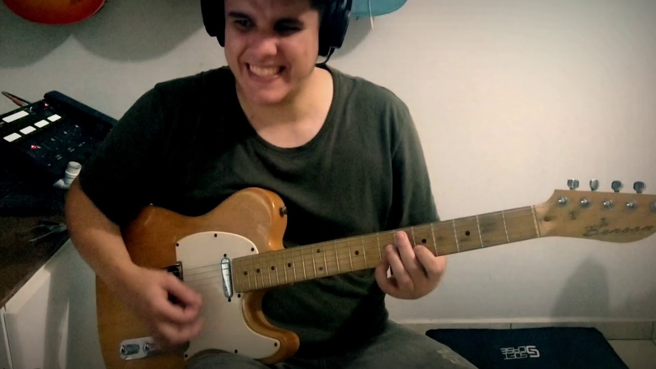 GuitarCovers#31: Correndo pros teus Braços - Toque no Altar (Zoom G5n)