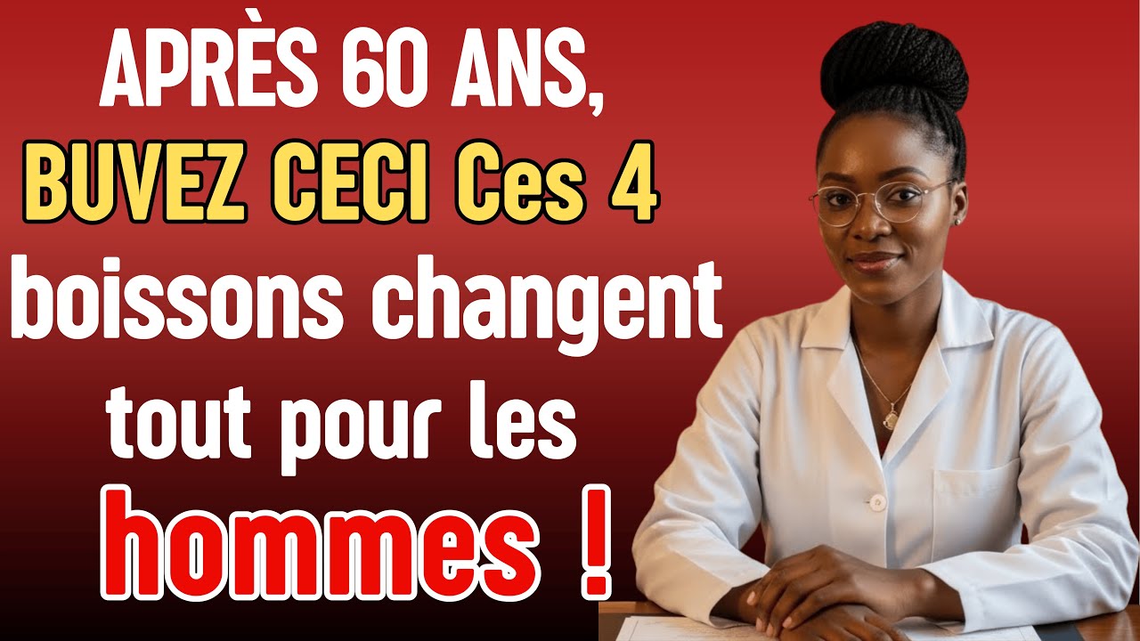 4 boissons naturelles pour retrouver votre vigueur masculine après 60 ans, que la plupart des hom...