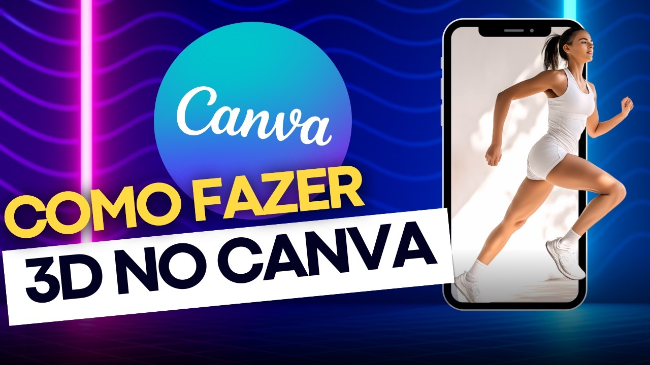 Como Fazer a Imagem Sair do Celular no Canva 📱✨ | Efeito 3D Viral Passo a Passo 2026