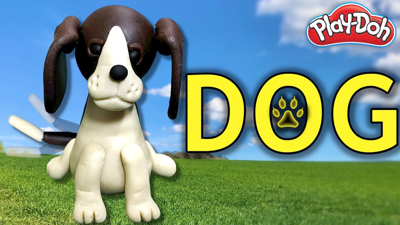 Playdoh DOG: Watch how to make a (Beagle) Playdoh Puppy