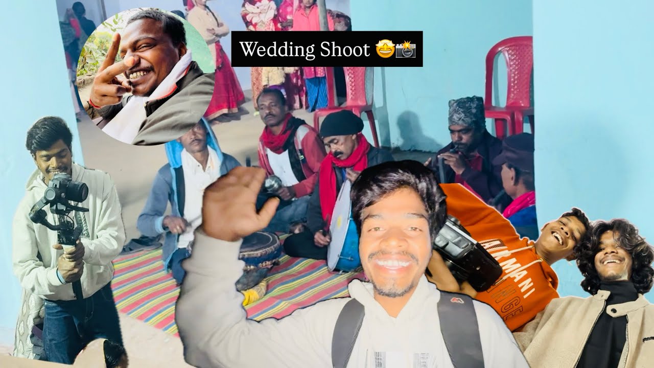 First day of wedding shoot 💗🤩