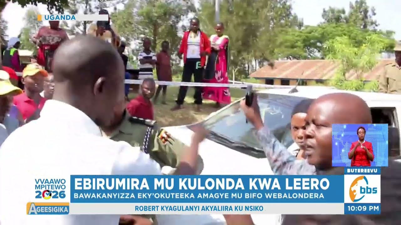 Ebirumira mu Kulonda kwa Leero, Abeesimbyewo e Mbale Bagobye RDC Webalondera