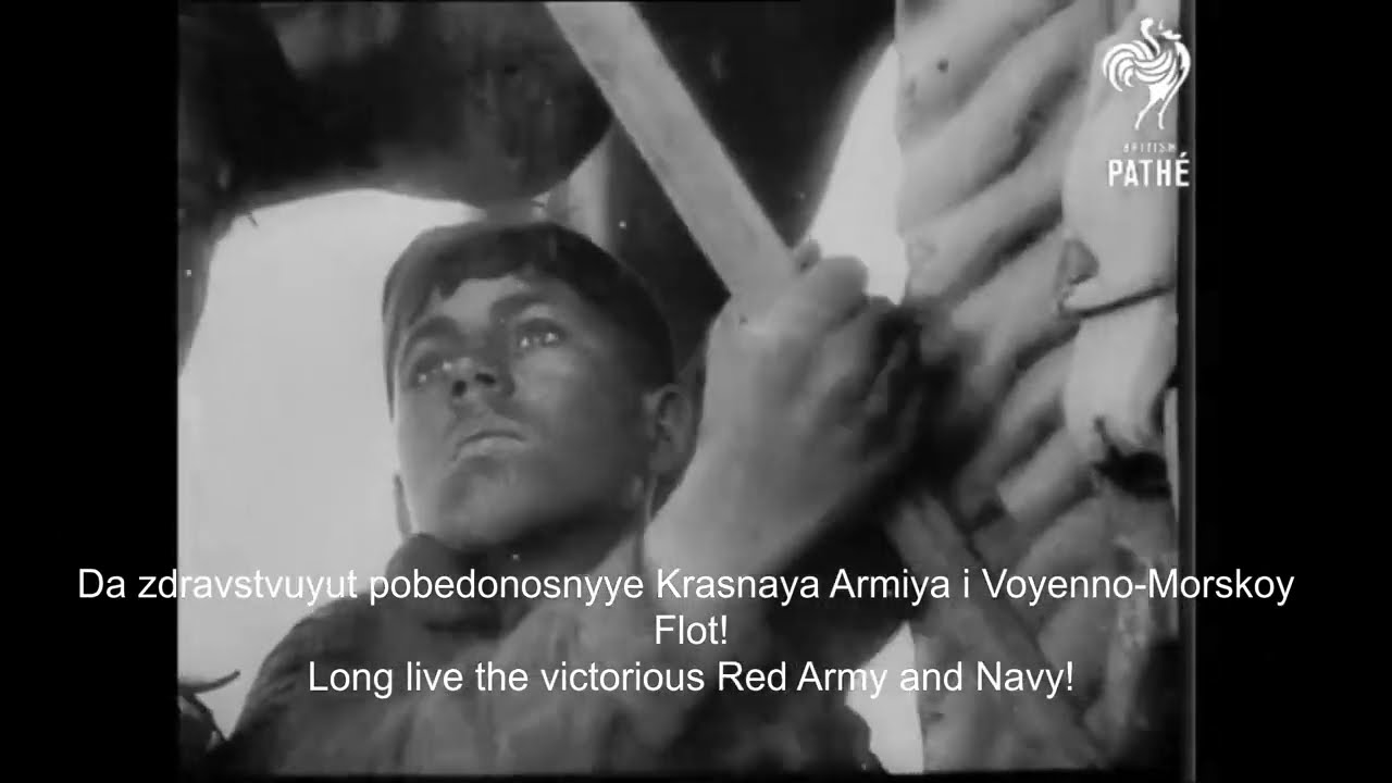 8 May 1945 Yuri Levitan announces Soviet victory over Nazi Germany